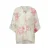 comma gebloemde blouse ecru