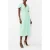 French Connection Bernice Vnk Tea Dress Minted Green