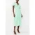 French Connection Bernice Vnk Tea Dress Minted Green