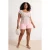 Trendyol Curve Dames Meerkleurig Bloemen Kort Getailleerd Grote maten Blouses