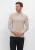 PROFUOMO Truien Heren Pullover Mock Neck Extrafine Merino,