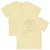 LEVV Little T-shirt met backprint lichtgeel