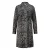 Leopardprint Viscose Lange Mouwen Overhemdjurk Met Kragen Voor Vrouwen COMMA