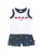 Chicco Set  navy / rood / wit