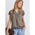 Street One Dames Blouse met tape details in Bruin