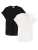 love & roses Shirt  zwart / wit