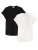 love & roses Shirt  zwart / wit
