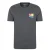 Mountain Warehouse Heren Lake District Korte Mouwen T-Shirt (Grafiet)
