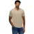 Poloshirt State of Art beige structuur
