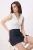 TRENDYOLMİLLA Dames Ecru Effen Mouwloos Getailleerd Blouses