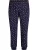Zizzi Pyjamabroek ‘MHANNY’  nachtblauw / pink / rosa