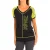 Dames sport T-shirt met korte mouwen en V-hals Z1T00469