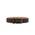 Mango Man suede riem bruin