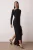 Dames rechte maxi lange chique/nacht bodycon jurk