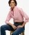 Slim Oxford Overhemd met Lange Mouwen Pink