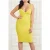 GUESS Itzel Bandage Dress Orange Green Luster