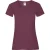 Fruit of the Loom Dames/vrouwen Lady-Fit Valueweight Short Sleeve T-Shirt (Pak van 5) (Bourgondië)