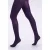 Ondoorzichtige panty in paars