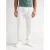 Petrol Industries tapered chino met linnen wit