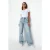 TRENDYOLMİLLA Dames Blauw Effen Wijde pijp Lage taille Jeans