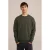 WE Fashion sweater donkergroen