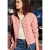 Street One Studio Dames Denim jack in een roze wassing in Pink