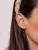 Hey Happiness Oorbellen ‘Glow Cuff’  rose-goud