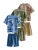 Next Nachtkledij  blauw / bruin / groen / offwhite