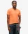 Superdry Mannen Essential T-shirt van Biologisch Katoen met V-hals en Logo Oranje