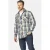 Jan Vanderstorm casual overhemd donkerblauw
