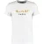 Balmain Paris Gold Branded Logo White T-Shirt