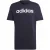 Adidas Heren essentials linear geborduurd logo single jersey t-shirt