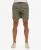 Premium Zwemshort met Borduursel – 43 cm Khaki
