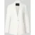 s.Oliver BLACK LABEL Shaped fit longblazer met steigend reverskraag