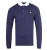 Lyle & Scott marineblauw rugbypoloshirt met lange mouwen