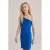 WE Fashion korte jurk rib gebreid blauw