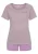 VIVANCE Pyjama ‘Dreams’  crème / lila