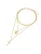 Lulu & Jane Ketting  goudgeel