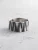 REYTEL Ring ‘THE HINDER’  zilver