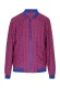 COSIMON Tussenjas  blauw / wijnrood