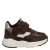 Nelson Kids imitatieleren sneakers – bruin