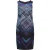 Mouwloze Voile Jurk met Geometrische Print