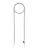 Cheeky Chain Munich Ketting ‘Baby Gwen’  zilver