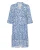 SAINT TROPEZ Jurk ‘Eda’  azuur / wit