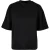 Urban Classics Dames/Dames Organic T-shirt met zijsplitten (Zwart)