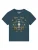 Watapparel Shirt ‘Moonphases & Flower’  beige / geel / groen / petrol
