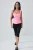 TRENDYOLMİLLA Dames Roze Effen Mouwloos Getailleerd Blouses