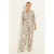 CLAUDIA BY CLAUDIA STRÄTER wide leg broek met print – ecru