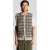 Lyle & Scott geborsteld intarsia gebreid vest – grijs