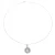 Orphelia Dames 925 Sterling Zilveren Ketting met Hanger – Zilver ZH-6041